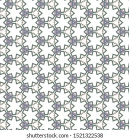 Seamless geometric ornamental vector pattern. Abstract background