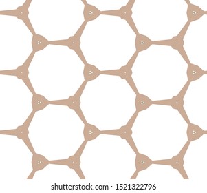 Seamless geometric ornamental vector pattern. Abstract background