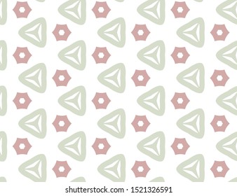 Seamless geometric ornamental vector pattern. Abstract background