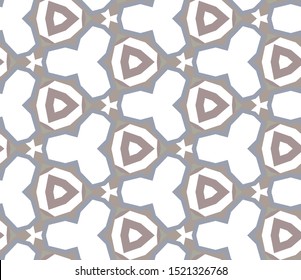 Seamless geometric ornamental vector pattern. Abstract background