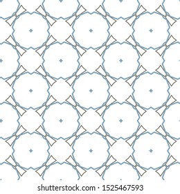Seamless geometric ornamental vector pattern. Abstract background