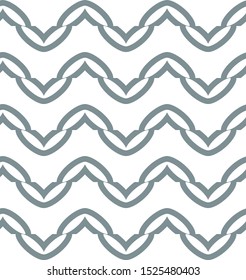 Seamless geometric ornamental vector pattern. Abstract background