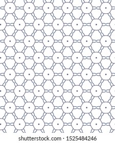 Seamless geometric ornamental vector pattern. Abstract background