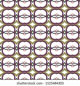 Seamless geometric ornamental vector pattern. Abstract background