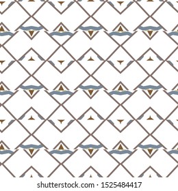 Seamless geometric ornamental vector pattern. Abstract background