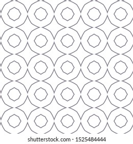 Seamless geometric ornamental vector pattern. Abstract background