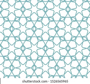 Seamless geometric ornamental vector pattern. Abstract background