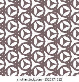 Seamless geometric ornamental vector pattern. Abstract background