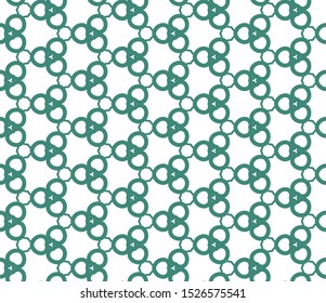 Seamless geometric ornamental vector pattern. Abstract background