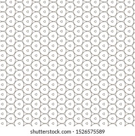 Seamless geometric ornamental vector pattern. Abstract background