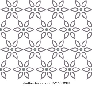 Seamless geometric ornamental vector pattern. Abstract background