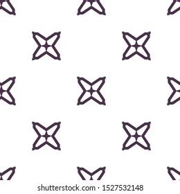Seamless geometric ornamental vector pattern. Abstract background