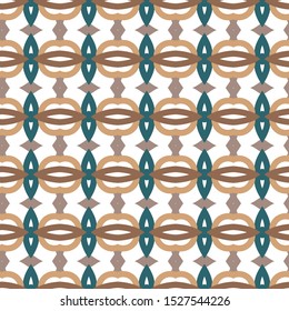 Seamless geometric ornamental vector pattern. Abstract background