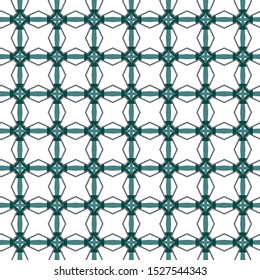 Seamless geometric ornamental vector pattern. Abstract background