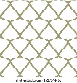 Seamless geometric ornamental vector pattern. Abstract background