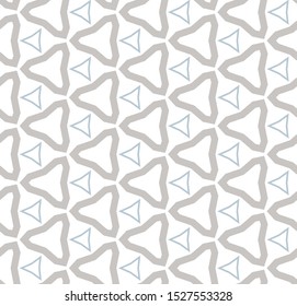 Seamless geometric ornamental vector pattern. Abstract background