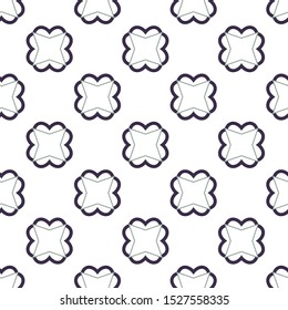 Seamless geometric ornamental vector pattern. Abstract background