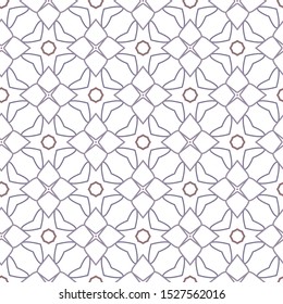 Seamless geometric ornamental vector pattern. Abstract background