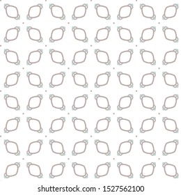 Seamless geometric ornamental vector pattern. Abstract background