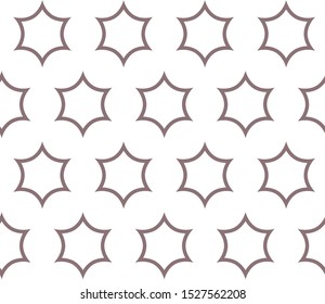 Seamless geometric ornamental vector pattern. Abstract background