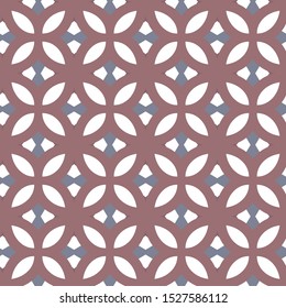 Seamless geometric ornamental vector pattern. Abstract background