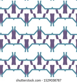Seamless geometric ornamental vector pattern. Abstract background