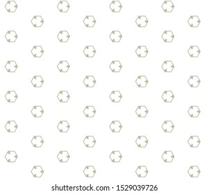 Seamless geometric ornamental vector pattern. Abstract background