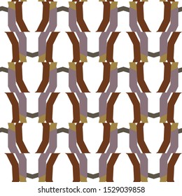 Seamless geometric ornamental vector pattern. Abstract background