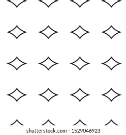 Seamless geometric ornamental vector pattern. Abstract background