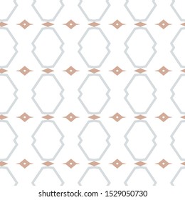 Seamless geometric ornamental vector pattern. Abstract background