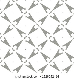 Seamless geometric ornamental vector pattern. Abstract background
