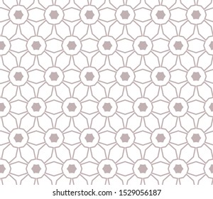 Seamless geometric ornamental vector pattern. Abstract background