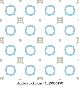 Seamless geometric ornamental vector pattern. Abstract background