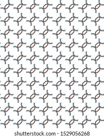 Seamless geometric ornamental vector pattern. Abstract background