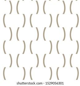 Seamless geometric ornamental vector pattern. Abstract background