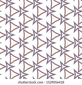 Seamless geometric ornamental vector pattern. Abstract background