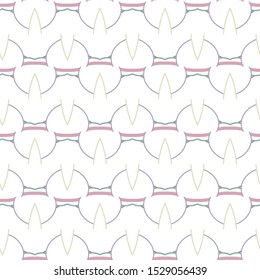 Seamless geometric ornamental vector pattern. Abstract background