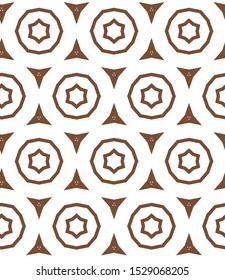 Seamless geometric ornamental vector pattern. Abstract background