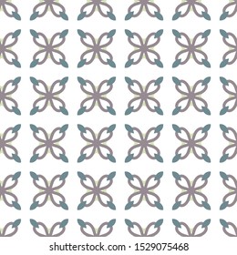 Seamless geometric ornamental vector pattern. Abstract background