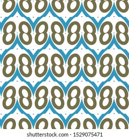 Seamless geometric ornamental vector pattern. Abstract background