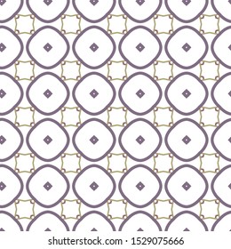 Seamless geometric ornamental vector pattern. Abstract background