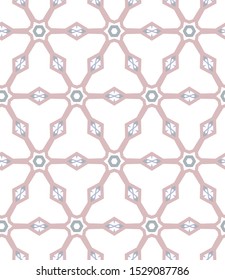 Seamless geometric ornamental vector pattern. Abstract background