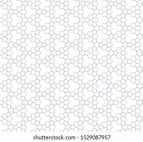 Seamless geometric ornamental vector pattern. Abstract background