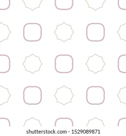 Seamless geometric ornamental vector pattern. Abstract background