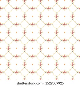 Seamless geometric ornamental vector pattern. Abstract background