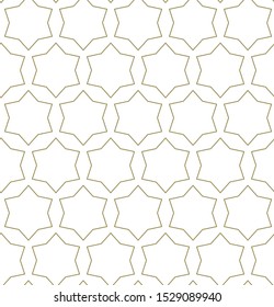 Seamless geometric ornamental vector pattern. Abstract background