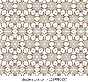 Seamless geometric ornamental vector pattern. Abstract background