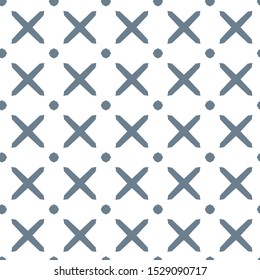 Seamless geometric ornamental vector pattern. Abstract background