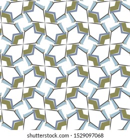 Seamless geometric ornamental vector pattern. Abstract background