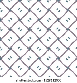 Seamless geometric ornamental vector pattern. Abstract background